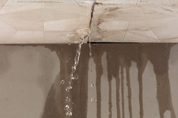 Professional Water Damage Restoration technician working in Canaan, NY